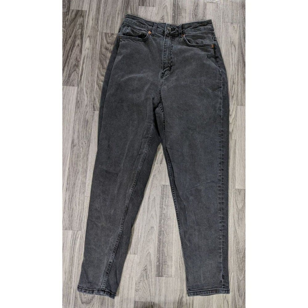 (3/$35) Divided By‎ H&M Womens Size 8 Pockets Skinny Leg Grey Denim Jeans